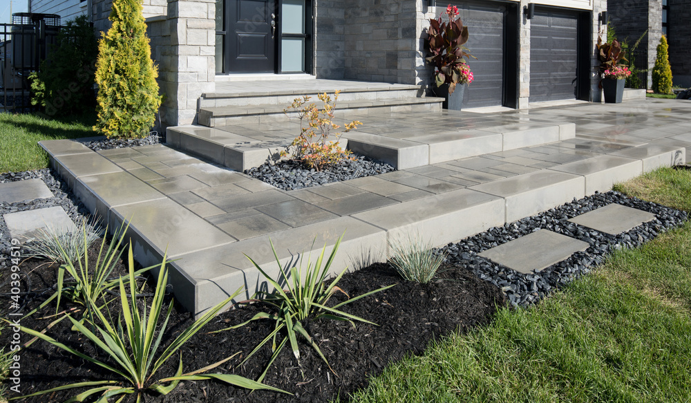 Terrasse aménagement extérieur.