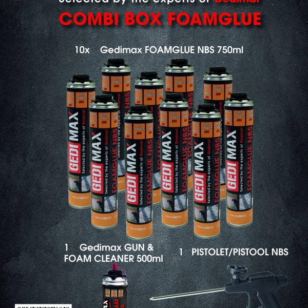 COMBIBOX FOAMGLUE